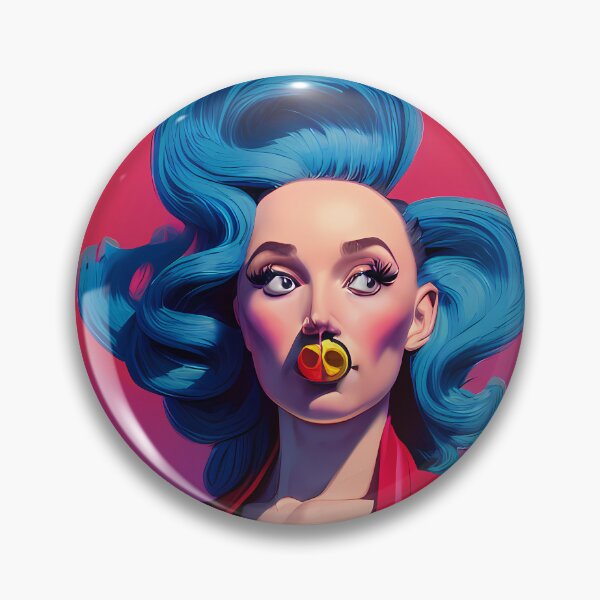 Item preview, Rockabilly girl designed and sold by BigBrainArtwork.