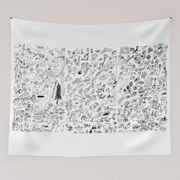 Item preview, daily doodles 1-300 designed and sold by plotDriving-NPC.