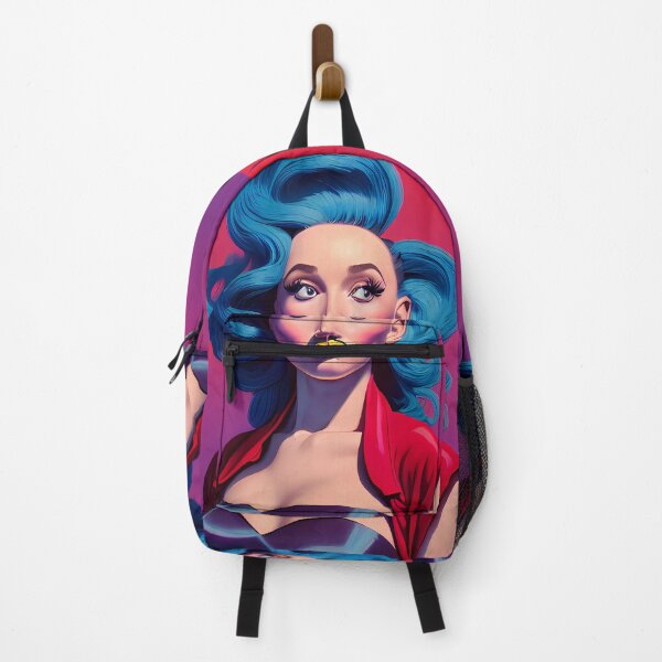 Item preview, Rockabilly girl designed and sold by BigBrainArtwork.