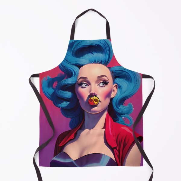 Item preview, Rockabilly girl designed and sold by BigBrainArtwork.