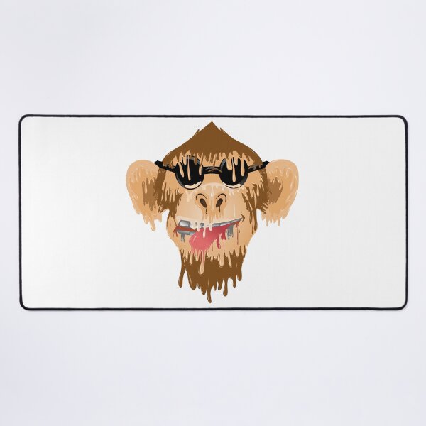 Item preview, grime art monkey illustration designed and sold by AmsaOza.
