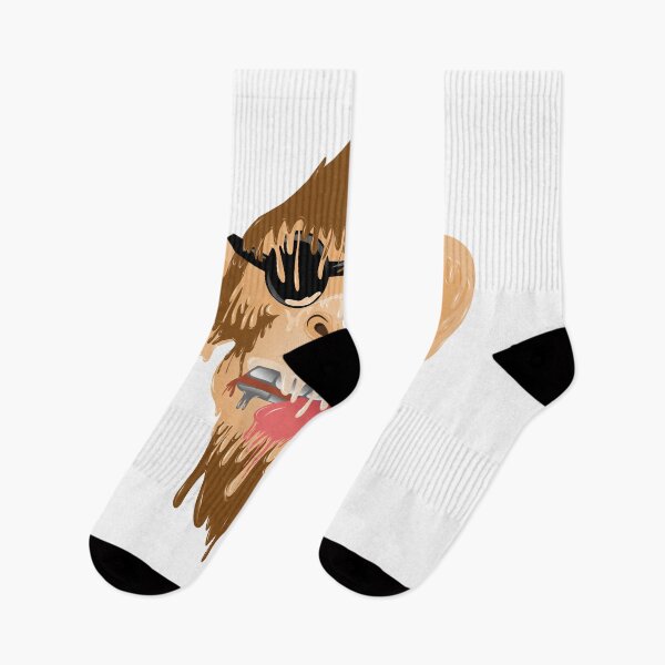 Item preview, grime art monkey illustration designed and sold by AmsaOza.