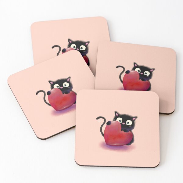 Item preview, A Little Love from Smudge - Pink with Red designed and sold by mwkairos.