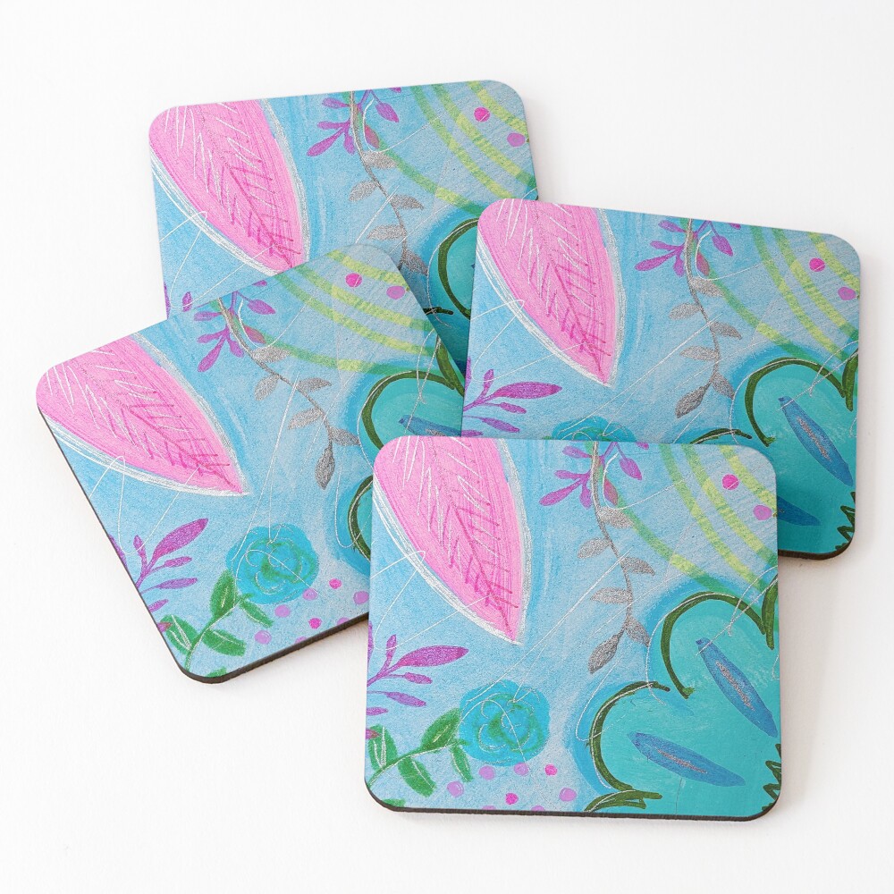 Item preview, Coasters (Set of 4) designed and sold by CrushArtColor.