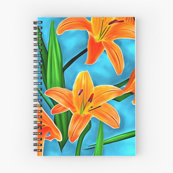Item preview, Orange lily flower designed and sold by gramizzia.