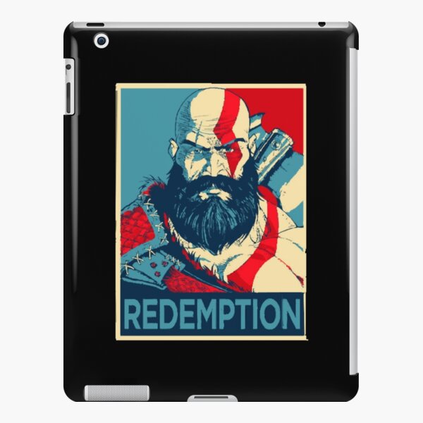 Fan-art KRATOS - GOD OF WAR (version 2) iPad Case & Skin by DreamMeArt