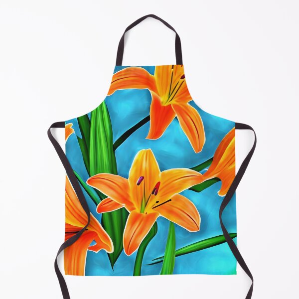 Item preview, Orange lily flower designed and sold by gramizzia.