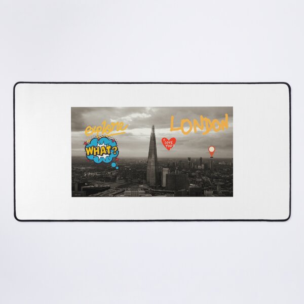 Item preview, London cityscape and skyscrapers for free designed and sold by santoshputhran.