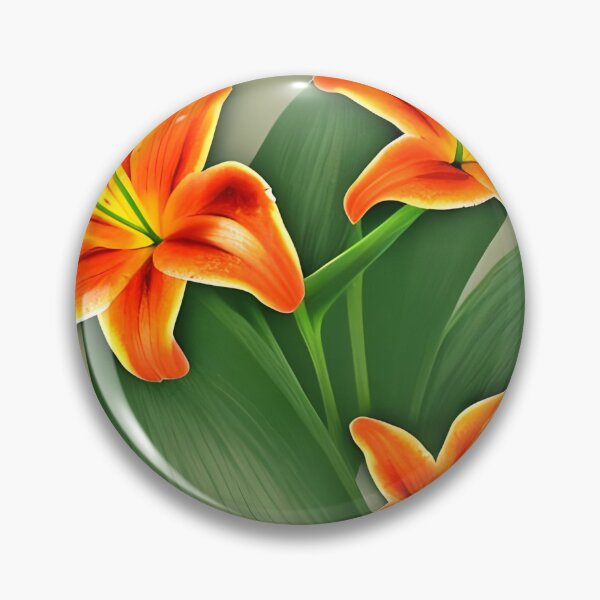 Item preview, Orange lily flower designed and sold by gramizzia.