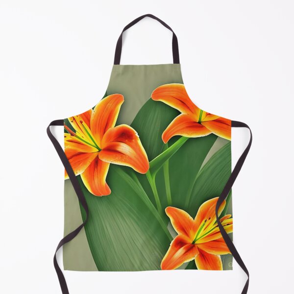 Item preview, Orange lily flower designed and sold by gramizzia.