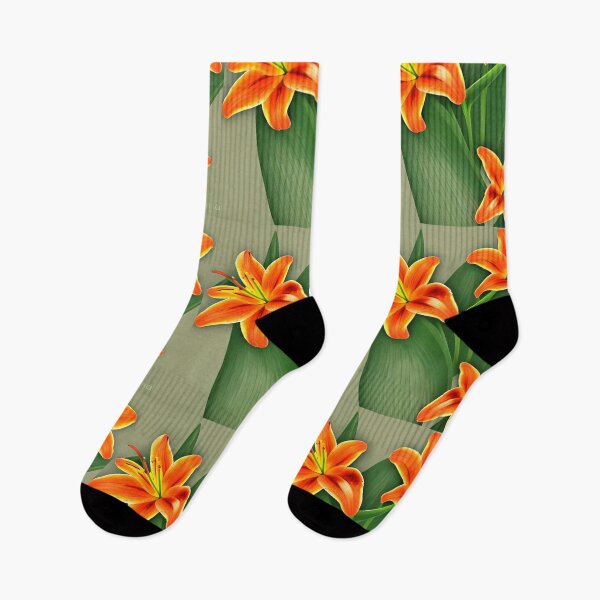 Item preview, Orange lily flower designed and sold by gramizzia.