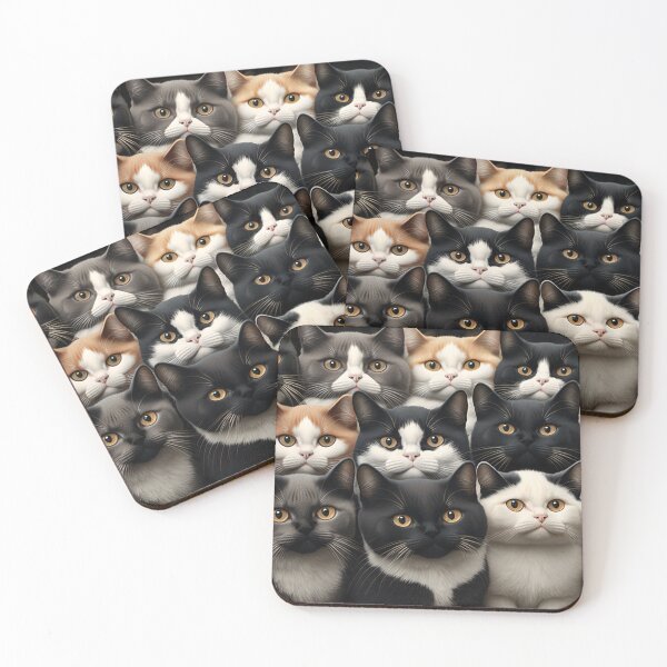 Item preview, Adorable Cat Group Photo designed and sold by FunWearVM.
