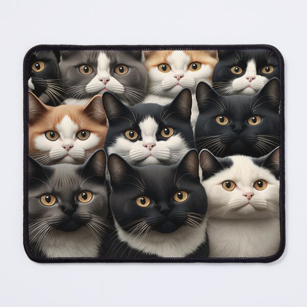 Item preview, Adorable Cat Group Photo designed and sold by FunWearVM.
