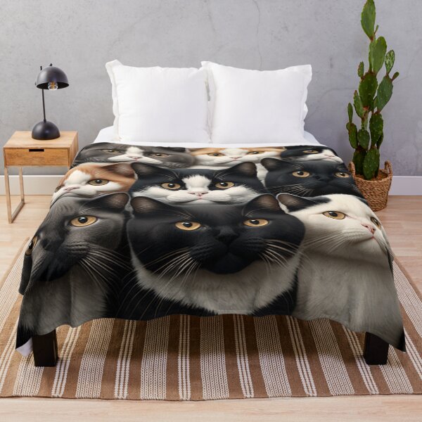 Item preview, Adorable Cat Group Photo designed and sold by FunWearVM.