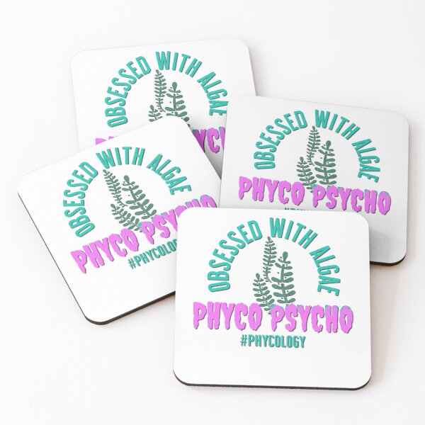 Item preview, Phyco Psycho Phycology Algology Seaweed Algae Obsessed Kelp Lover Pun designed and sold by FlorenciaBliss.