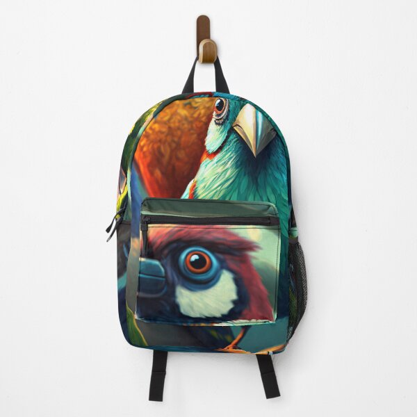 Item preview, Beautiful Tropical Birds On Jungle Branch designed and sold by FunWearVM.