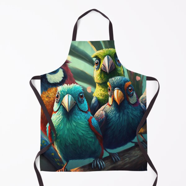 Item preview, Beautiful Tropical Birds On Jungle Branch designed and sold by FunWearVM.