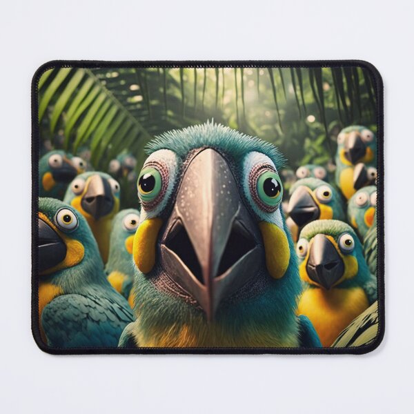 Item preview, Funny Tropical Bird Selfie designed and sold by FunWearVM.