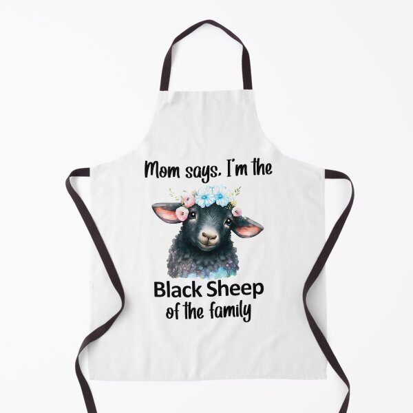 Item preview, Mom Says, I'm the Black Sheep of the Family -Face designed and sold by wordsonly.