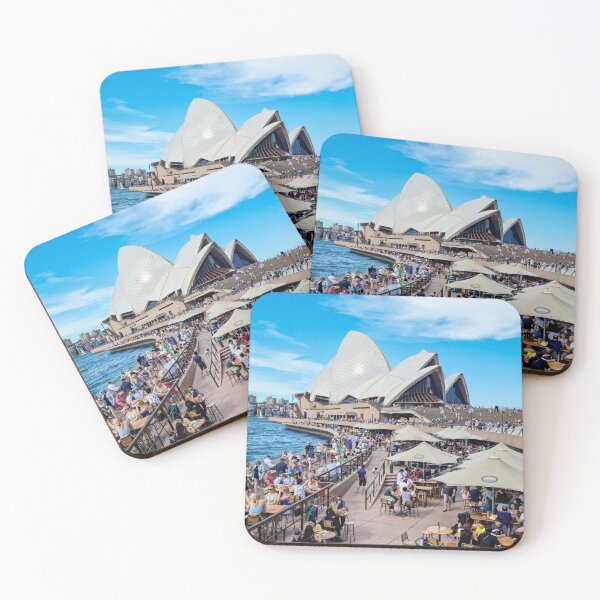 Item preview, Sydney Opera House and Opera Bar, Sydney, NSW, Australia designed and sold by Ross.A.Campbell.