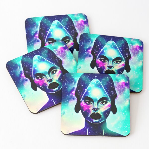 Item preview, Retrofuturism queen designed and sold by BigBrainArtwork.