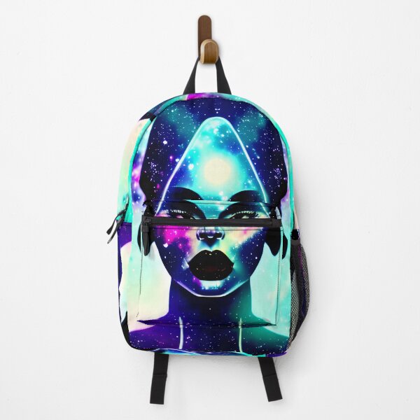 Item preview, Retrofuturism queen designed and sold by BigBrainArtwork.
