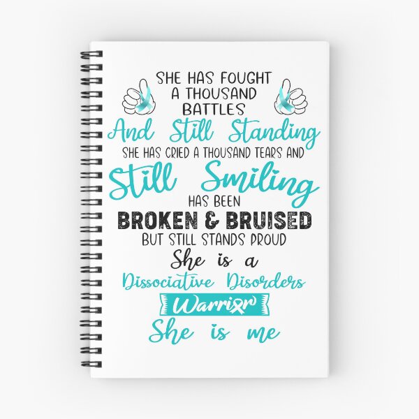 Item preview, Dissociative Disorders Warrior SHE IS ME - Support Dissociative Disorders Fighter Gifts designed and sold by Berriosly.