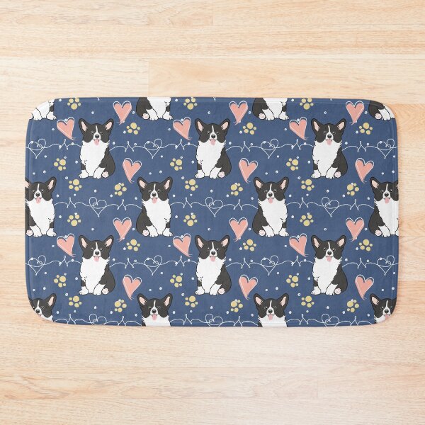 Item preview, Love Black White Corgi  designed and sold by Lulupainting.