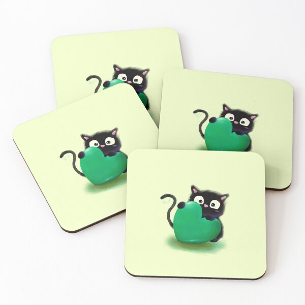 Item preview, A Little Love from Smudge - Light Green with Green designed and sold by mwkairos.