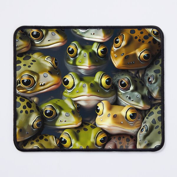 Item preview, Cute Frog Gathering Group Photo  designed and sold by FunWearVM.