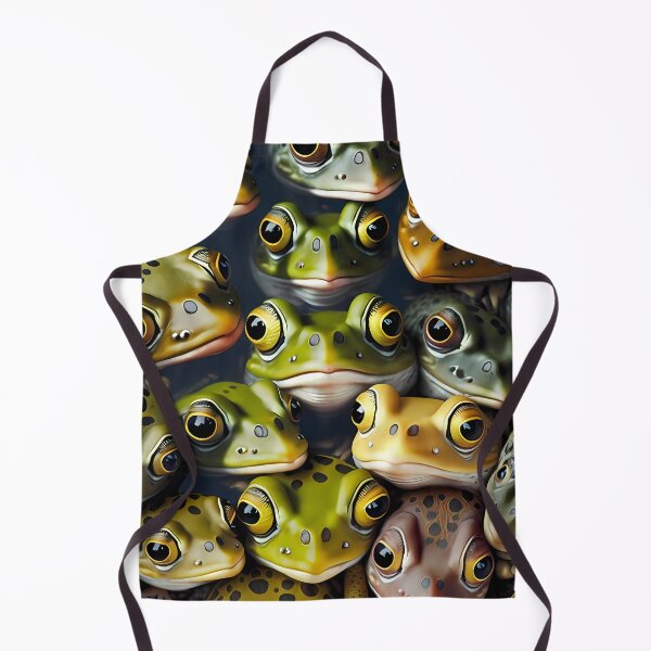 Item preview, Cute Frog Gathering Group Photo designed and sold by FunWearVM.