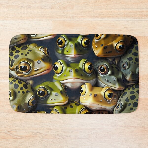 Item preview, Cute Frog Gathering Group Photo  designed and sold by FunWearVM.