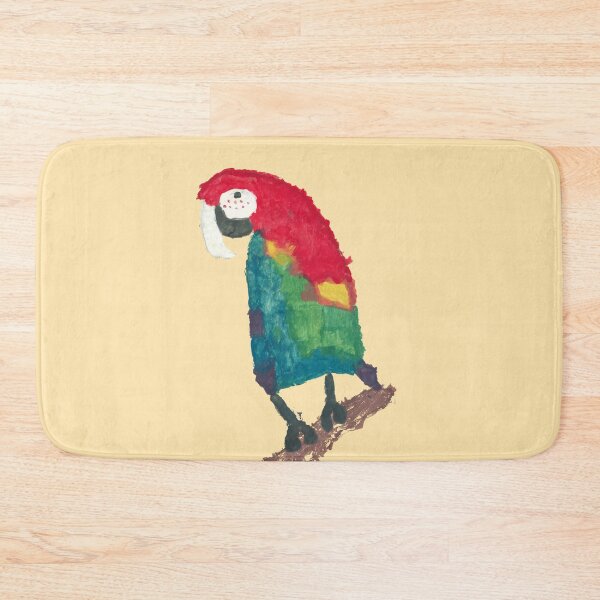 Item preview, Macaw on branch designed and sold by Elison-Dad.