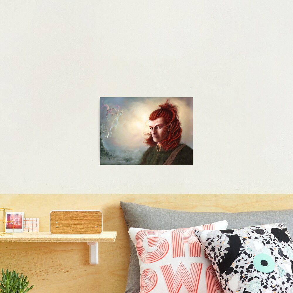 Wild Elf hunter, colour Photographic Print