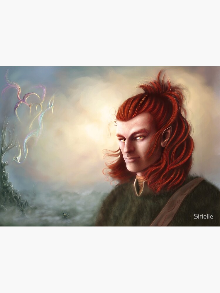 Wild Elf hunter, colour by Sirielle