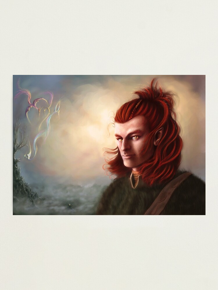 Thumbnail 1 of 3, Photographic Print, Wild Elf Hunter Color designed and sold by Sirielle.