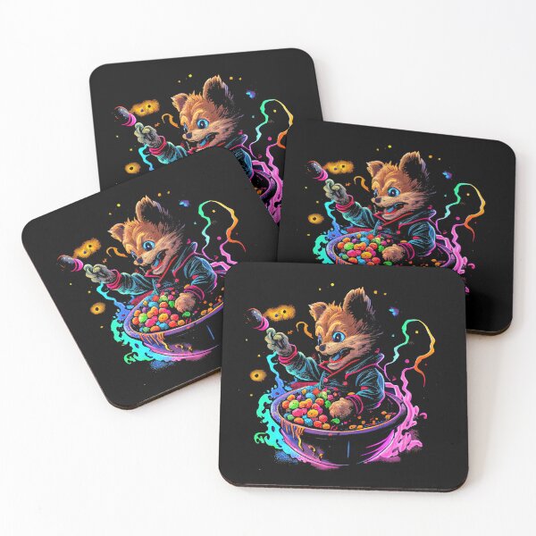 Item preview, An Adorable furry-pawed cereal killer designed and sold by seantwisted.