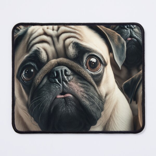 Item preview, Pug selfie (1/4) designed and sold by sabantha.