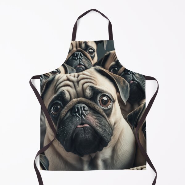 Item preview, Pug selfie (1/4) designed and sold by sabantha.