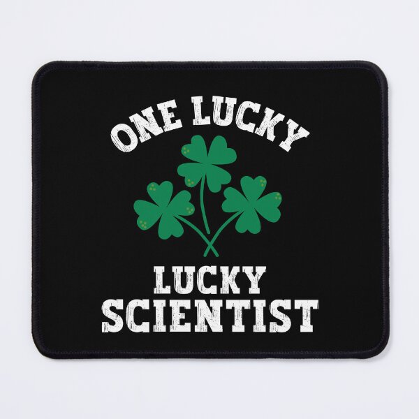 Item preview, St Patricks day One lucky scientist designed and sold by Tanya Mihe.