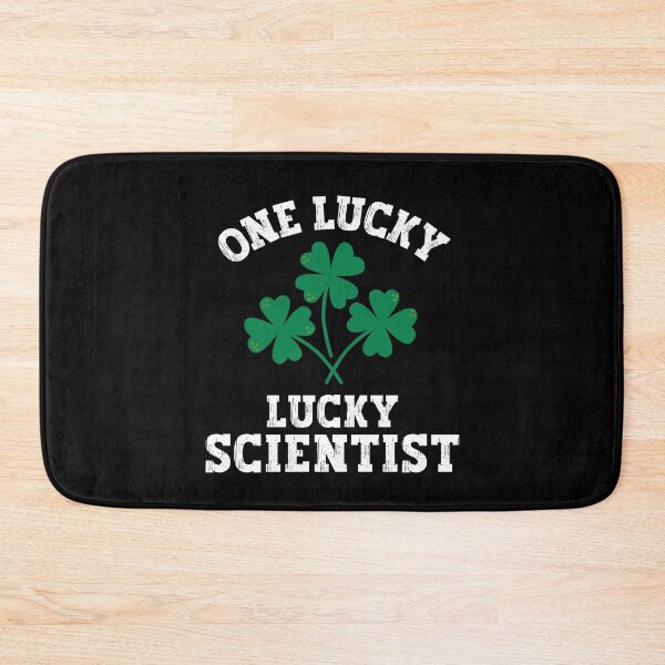 Item preview, St Patricks day One lucky scientist designed and sold by Tanya Mihe.