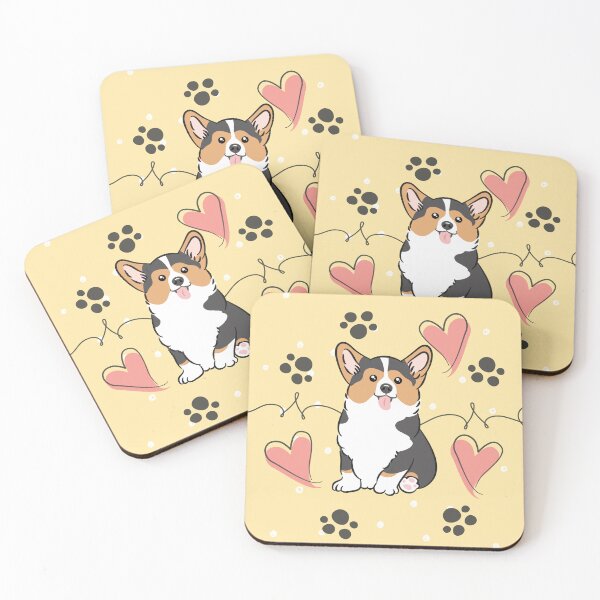 Item preview, Love Corgi - Black Tri Color 1 designed and sold by Lulupainting.