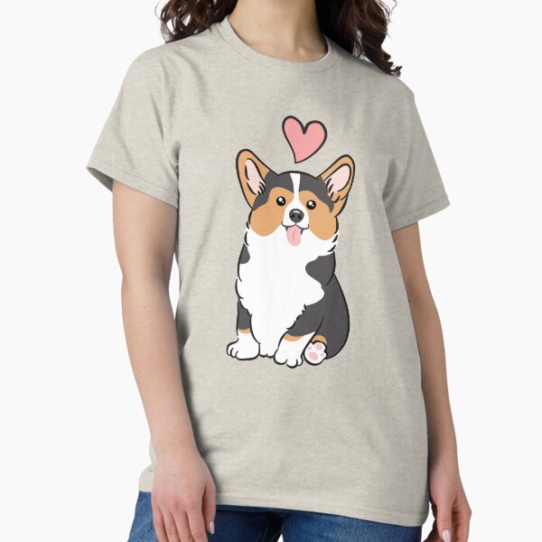 Item preview, Love Corgi - Black Tri Color 1 designed and sold by Lulupainting.