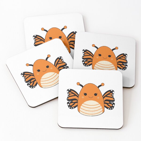 Item preview, Orange Monarch Butterfly Squish designed and sold by HunterYegge.