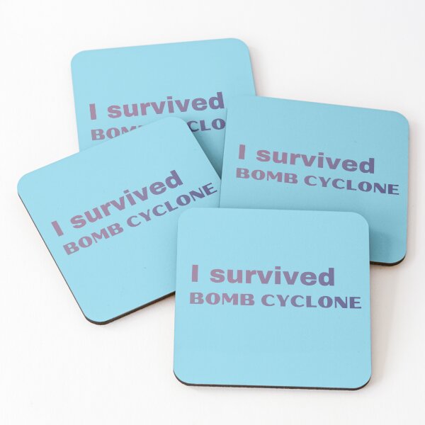 Item preview, I survived bomb cyclone 2 designed and sold by NoManDesign.