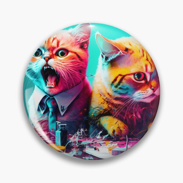 Item preview, Screaming Cat In the Office - Office Shananigan designed and sold by JCatDesign.