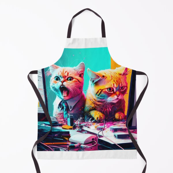 Item preview, Screaming Cat In the Office - Office Shananigan designed and sold by JCatDesign.