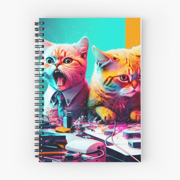 Item preview, Screaming Cat In the Office - Office Shananigan designed and sold by JCatDesign.