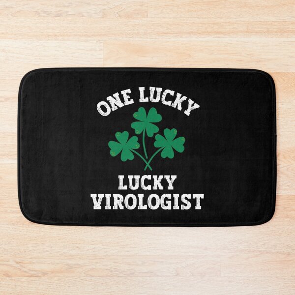 Item preview, St Patricks day One lucky virologist designed and sold by Tanya Mihe.