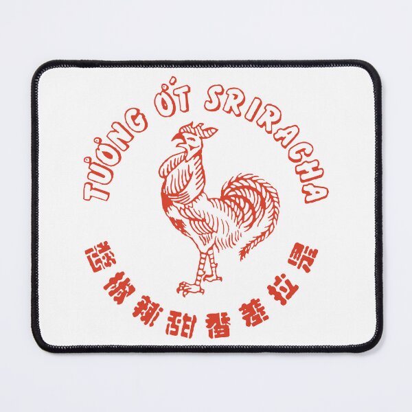 Item preview, Best Seller Hot trend Spicy Rooster Sriracha hot sauce in white Classic T-Shirt designed and sold by globalquotes.